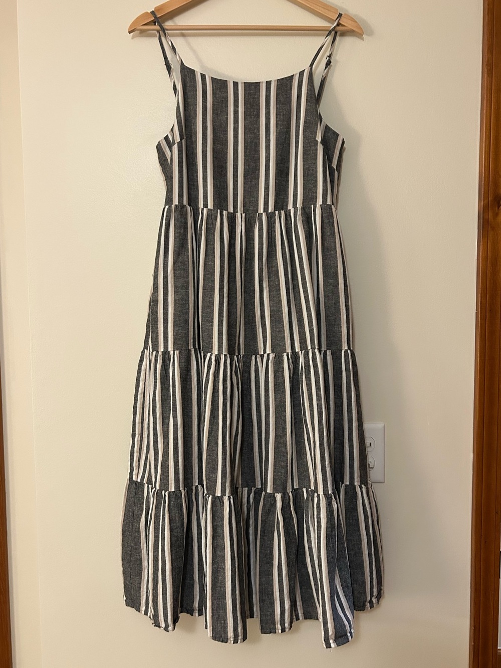 Little Bipsy Tiered Midi Dress
